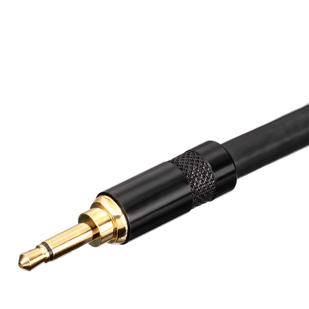 Eightwood 3,5 mm Audiokabel BNC Stecker auf 3,5 mm Stecker Power Audio Kabel 100cm 3,5mm Verlängerung für BNC Antenne Tragbare Audiogeräte Digitalkameras Camcorder Tragbare DVD Player Stereo MEHRWEG