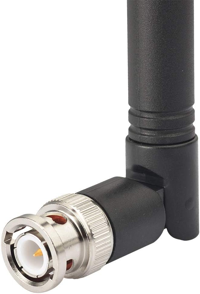 Eightwood UHF 400MHz-900MHz Antenna BNC Male Antennae 2-Pack for Ham Radio Scanner Handheld Amateur Receiver