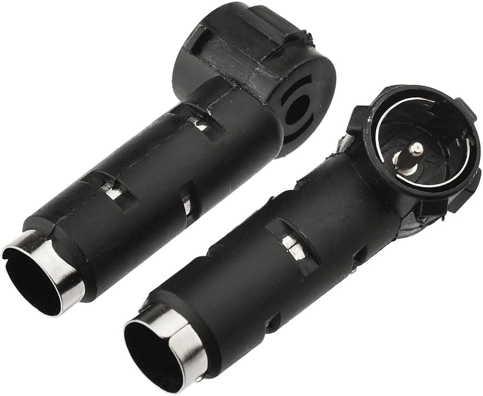 Eightwood ISO/DIN Antennenadapter Auto Radio Adapter für Autoradio OEM Radio Adapter Universelle Kompatibilität für BMW VW Mercedes (1996-2013)