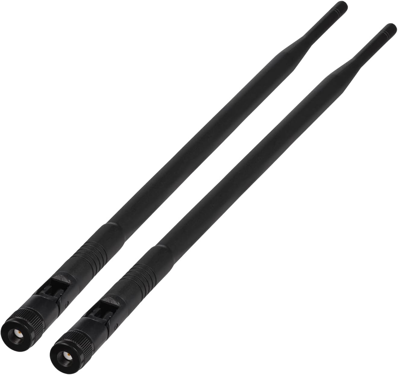 Eightwood 4G LTE Antenna 9dbi RP-SMA Antennae Compatible with Spypoint Link Tactacam Stealth Cellular Trail Camera Outdoor Wildlife Hunting Game Cam Security Camera (2-Pack)