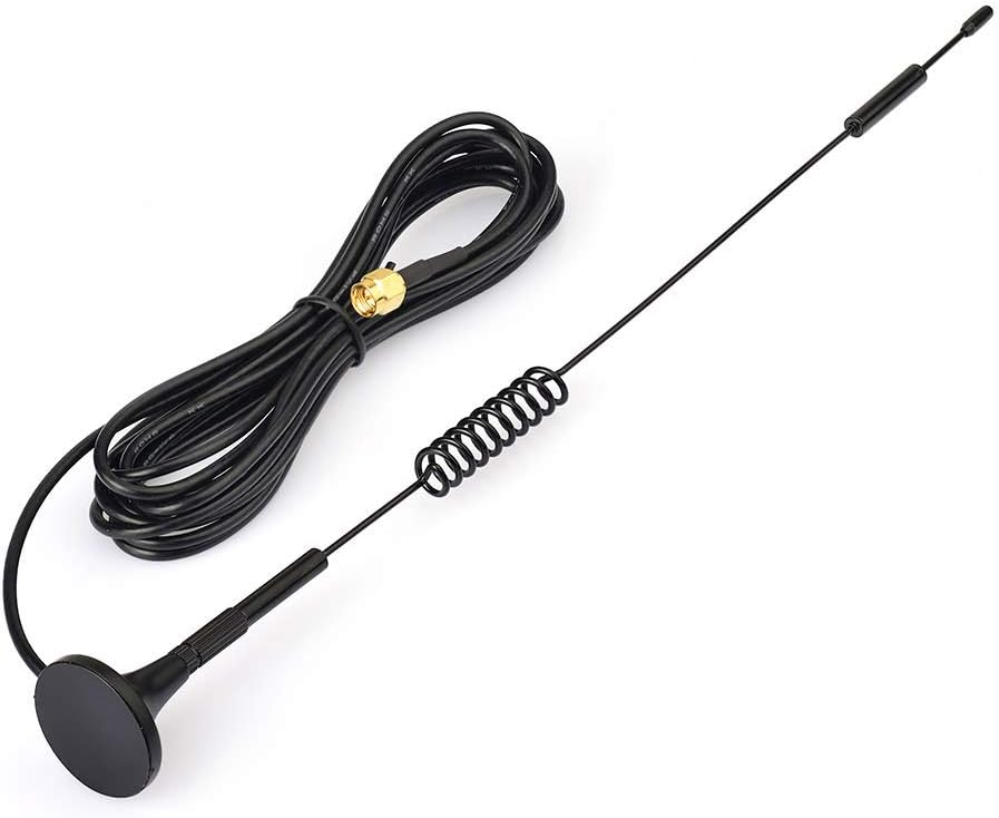 Eightwood 868mhz Antenne 4G 7dbi SMA Stecker Signal Booster mit 3m RG174 Kabel für 4G LTE Wireless Homematic CCU2 CC1101 Netgear Netgear TP-Link Dlink Belkin Huawei MEHRWEG