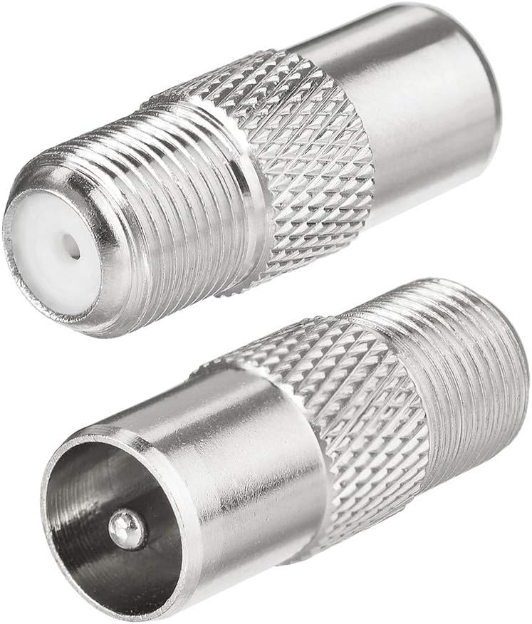 Eightwood FM Antenne 75 Ohm FM Radio Antenne 75 Ohm Dipol Antenne Unbal F Adapter Indoor Signal Antenne Y Tuner für FM AM Radio Yamaha Sony Bose Sherwood Pionier Onkyo MEHRWEG