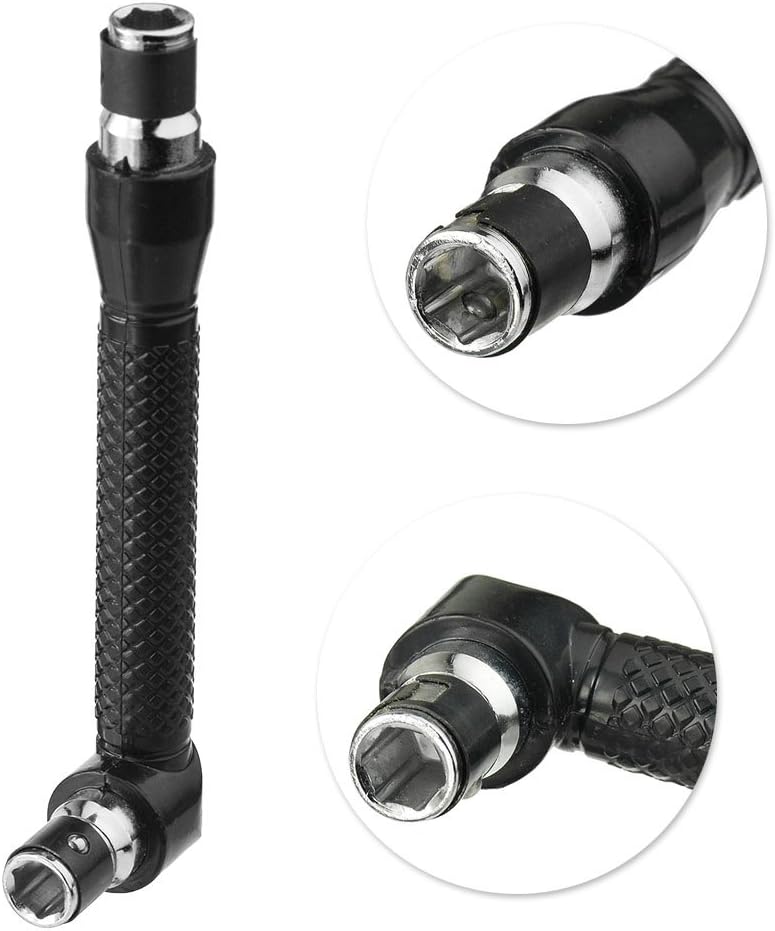 Eightwood Doppel-Doppelkopf-Schraubendreher L-Form Schraubendreher-Bits Key Utility Tool Doppelkopf-Schraubendreher Spanner L-Typ Schraubendreher für Routine MEHRWEG