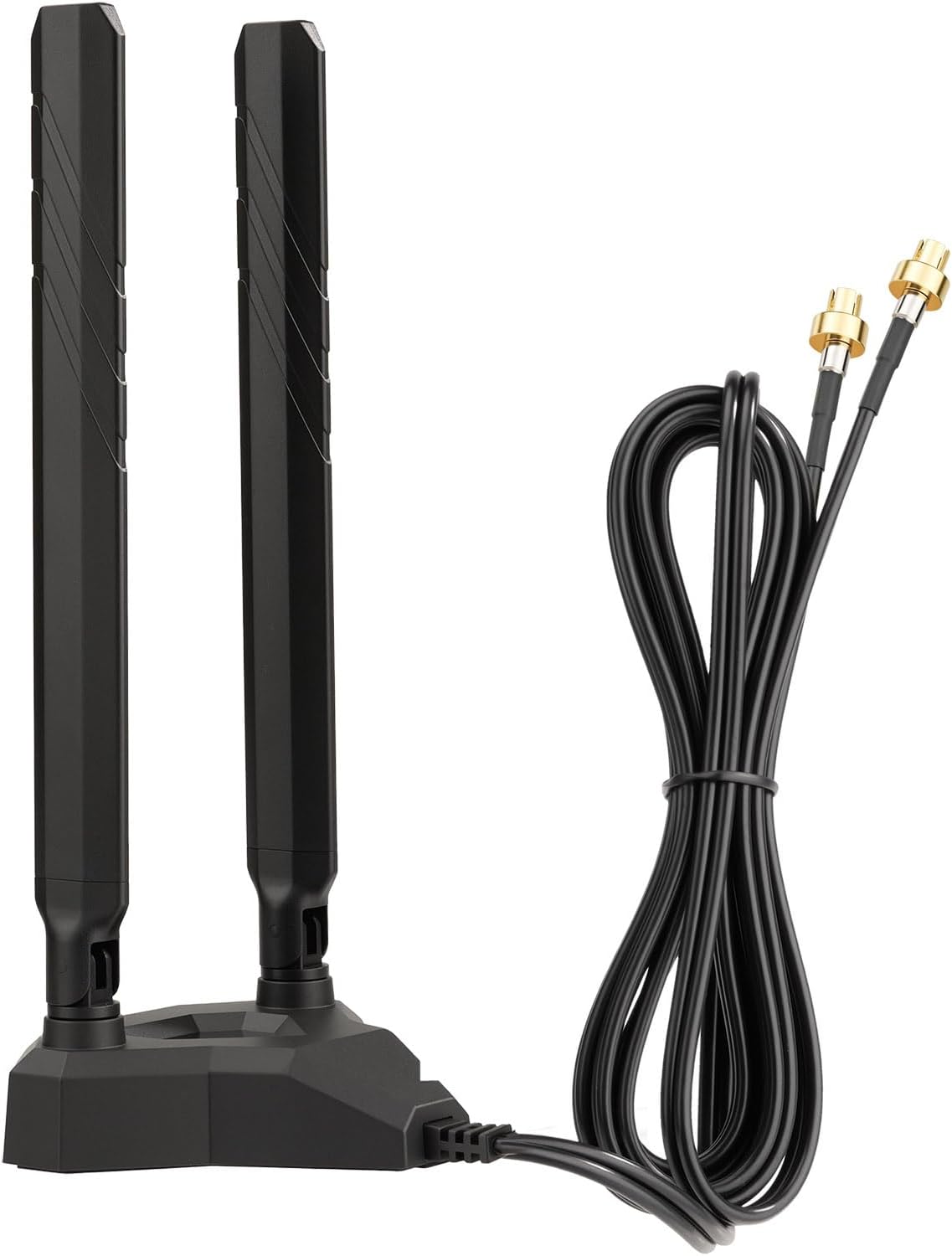 Eightwood WiFi 7 WiFi 6E Gaming Motherboard Antenna Magnetic Base Compatible with ASUS ROG Strix X870E-E/ B850-I, TUF Gaming B850-PLUS/ X870-PLUS, ProArt X870E-CREATOR, ROG Crosshair X870E Hero