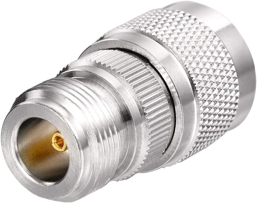 Eightwood 2pcs N Male to N Female RF Coax Adapter N Type Connector for 4G Antenna, WiFi Antenna, Antenna Router, Antenna Extension Cable