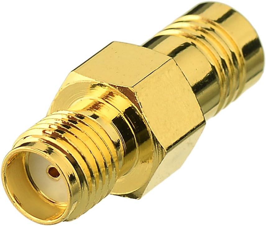 Eightwood DAB Antenne Adapter SMA Buchse auf SMB Stecker Adapter 2 St Kompatibel für DAB Autoantenne DAB Antenne AM/FM Radio Pionier Clarion Alpine CB Radio MEHRWEG