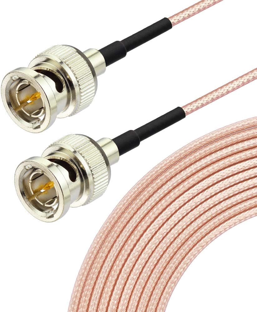 Eightwood SDI Cable 30 cm RG179 Coaxial BNC Male to Male HD BNC Cable for BMCC Blackmagic BMPCC HD Video Camera Flexible Multi-Way