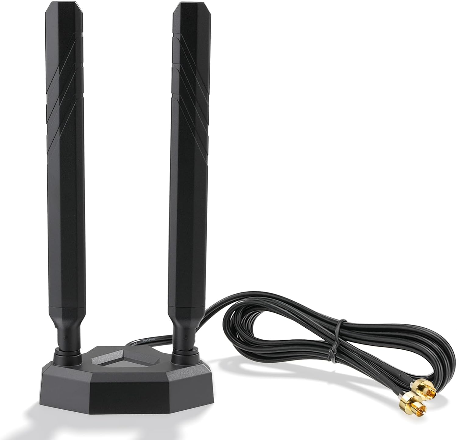 Eightwood WiFi 7 WiFi 6E Gaming Motherboard Antenna Magnetic Base Compatible with ASUS ROG Strix X870E-E/ B850-I, TUF Gaming B850-PLUS/ X870-PLUS, ProArt X870E-CREATOR, ROG Crosshair X870E Hero