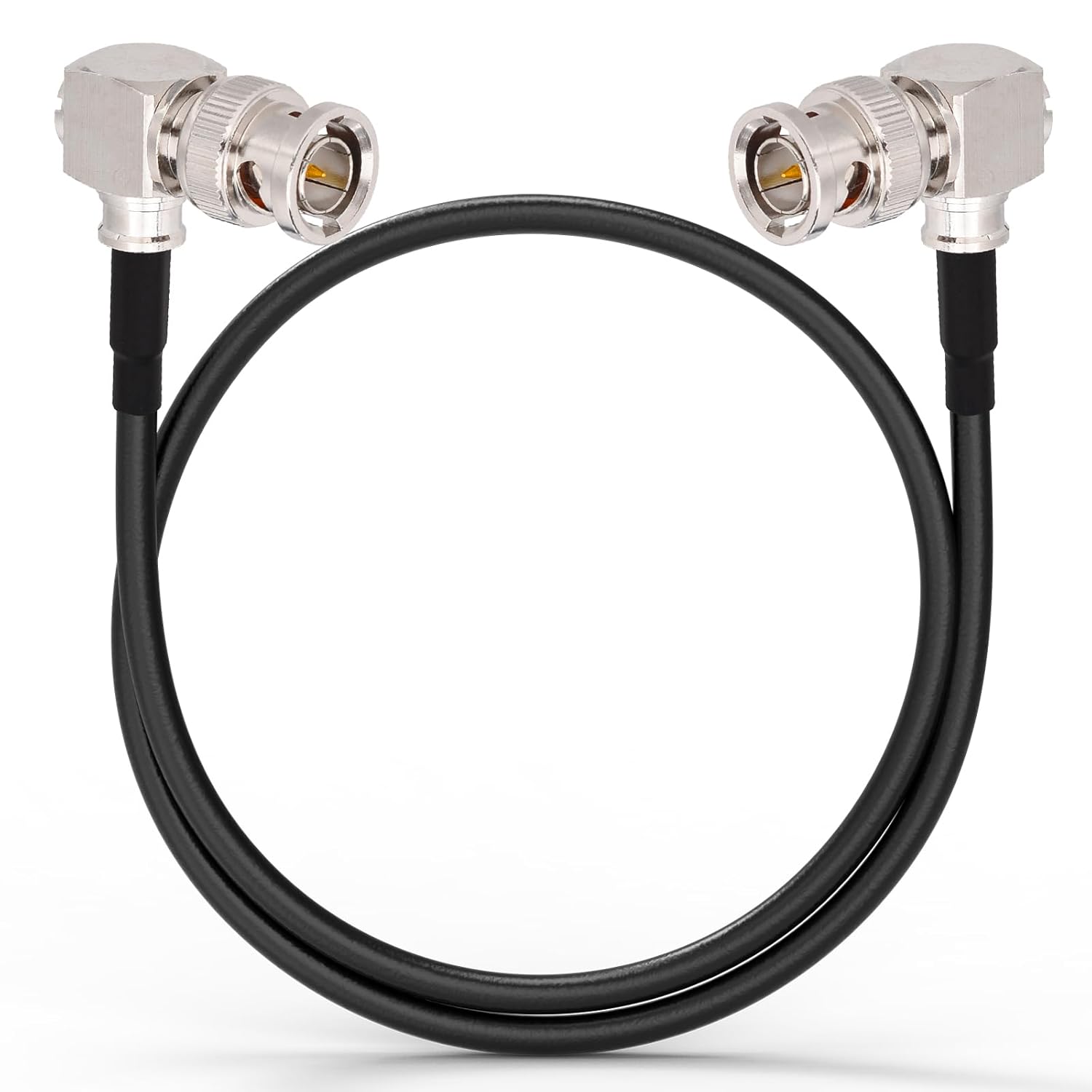 Eightwood 6G SDI Kabel BNC Kabel 100cm BNC Stecker auf Stecker 75 Ohm Cable - Belden 1855A Ultra Low Loss für 3G/HD-SDI/4K Übertragung Broadcast Kamera (SMPTE 292M/424M) Monitore