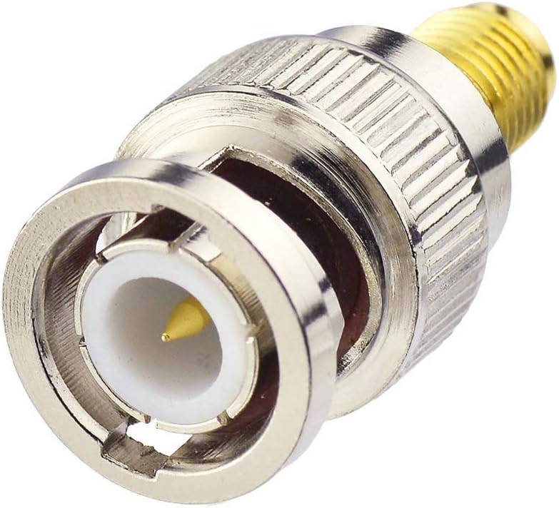 Eightwood 4G LTE Antenne GSM Antenne 3dBi SMA Stecker Glashalterung + 3 Adapter SMA auf BNC / TS9 / RP-SMA Adapter für GSM 2G 3G 4G LTE Router Wirelees Hotspot