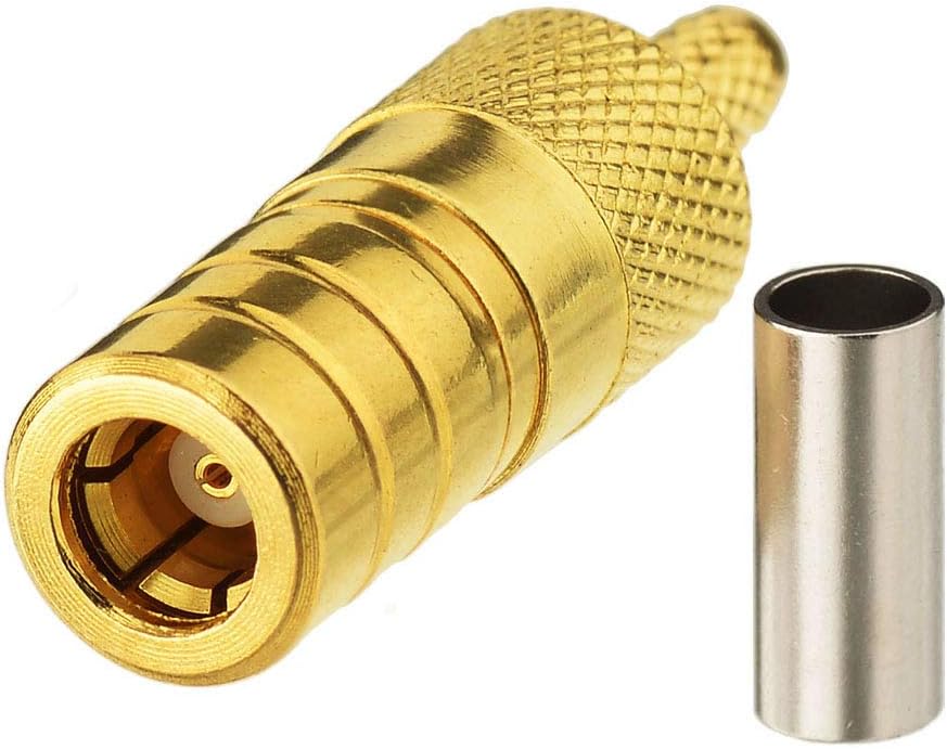 Eightwood SMB Adapter DAB Antenne Adapter SMB Connect 10 Stücke für DAB DAB+ Antennekabel RG174 RG178 RG316 Auto Radio GPS Antenne Adapter MEHRWEG