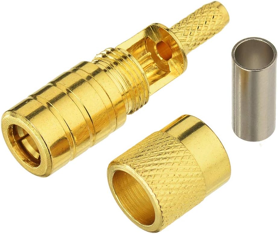 Eightwood SMB Adapter DAB Antenne Adapter SMB Connect 10 Stücke für DAB DAB+ Antennekabel RG174 RG178 RG316 Auto Radio GPS Antenne Adapter MEHRWEG