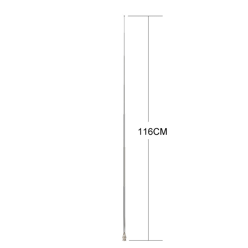 Police Radio Scanner Antenna 20-1300MHz 7 Sections Telescopic BNC Male Antenna Ham Radio Handheld CB Radio Antenna for Uniden Whistler Police Radio Scanner Two Way Radio Frequency Counter