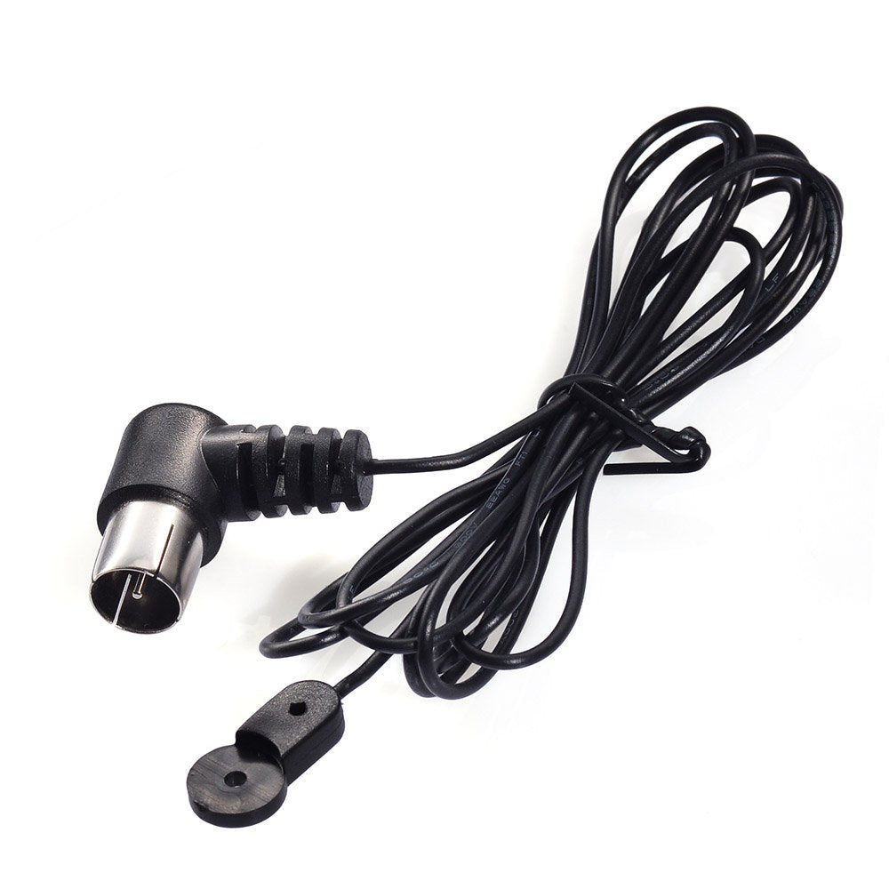 Eightwood FM Antenne 75ohm Unbal F Adapter Signal Antenne für Yamaha Sony Bose Sherwood Pioneer Oenon Onkyo Audio MEHRWEG