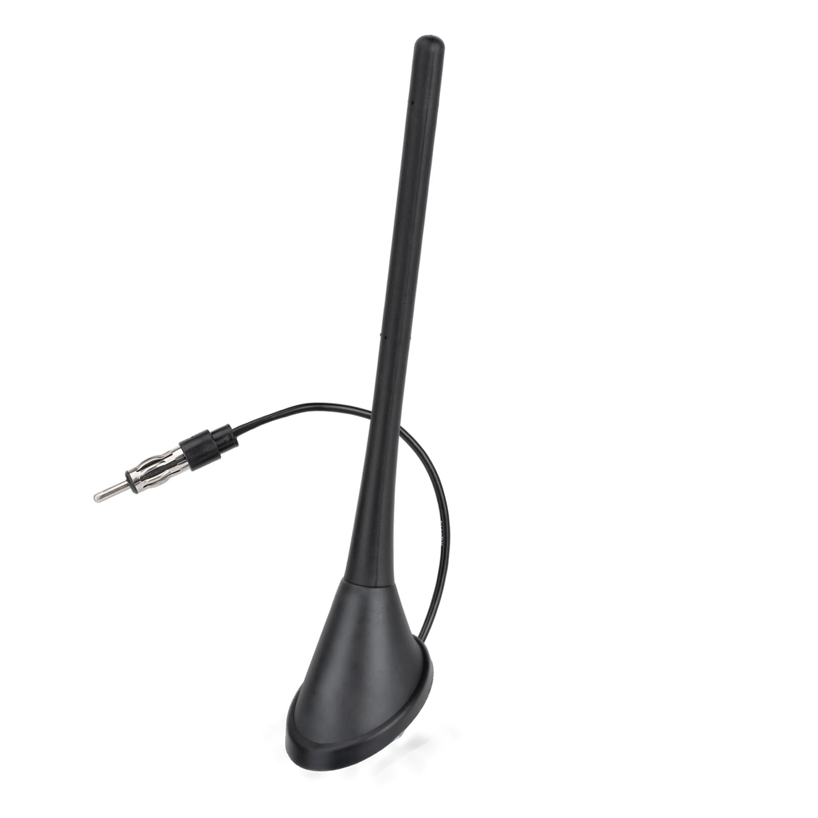 Eightwood Auto Antenne Dachantenne FM AM Autoradio Antenne Auto Radio Antenna Kurz mit 20cm Verlängerungskabel für Autoradio LKW SUV Stereo Receiver Media Head Units Digital Radio FM Tuner