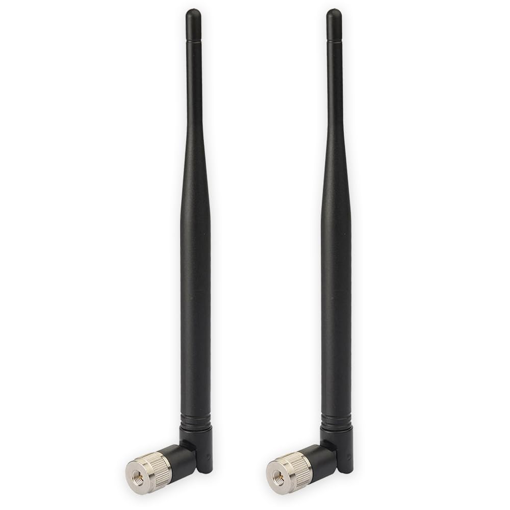 Eightwood 868 MHz Antenne Kipp-und-Schwenkbar SMA Stecker NFC RFID Antenne 2 Stücke für Homematic CCU3 CCU2 CC1101 Raspberry Pi GSM Wireless WiFi Ham Radio MEHRWEG