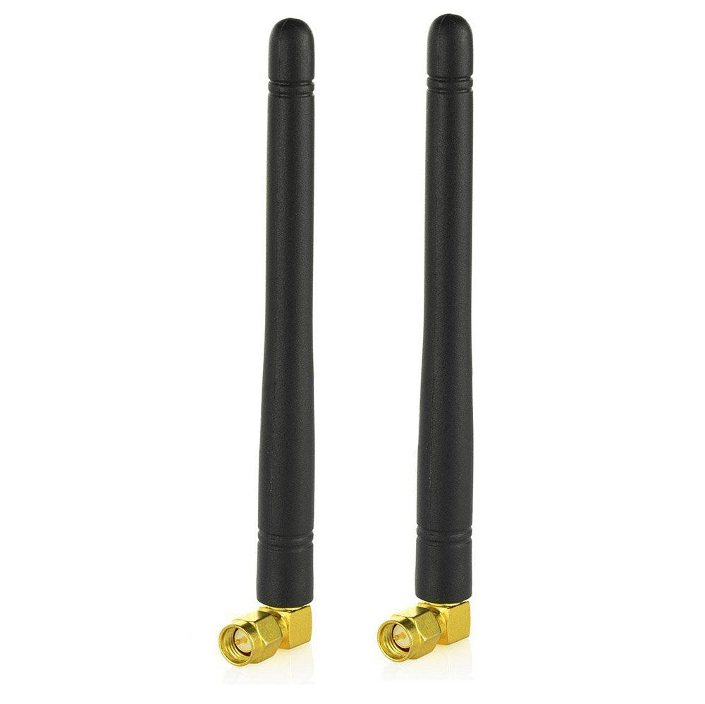 Eightwood 868MHz-870Mhz Vertical Omni Directional 868 MHz Antenna SMA Stecker 2 Stücke für Wireless Homematic CCU3 CCU2 CC1101 Ham Radio MEHRWEG