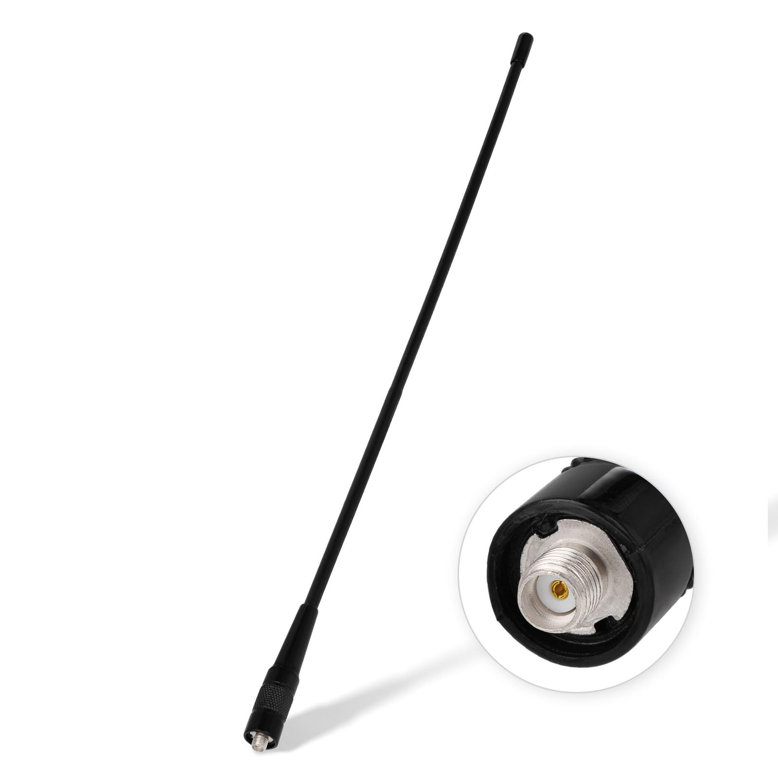 Eightwood Walkie Talkie Antenne Dual Band Radio Antenne Handheld Radioantenne Funkgerät Antenne SMA Two Way Radio Antenne für Ham Radio Baofeng UV-82 UV-5R RT5R RA79 Quansheng Kenwood