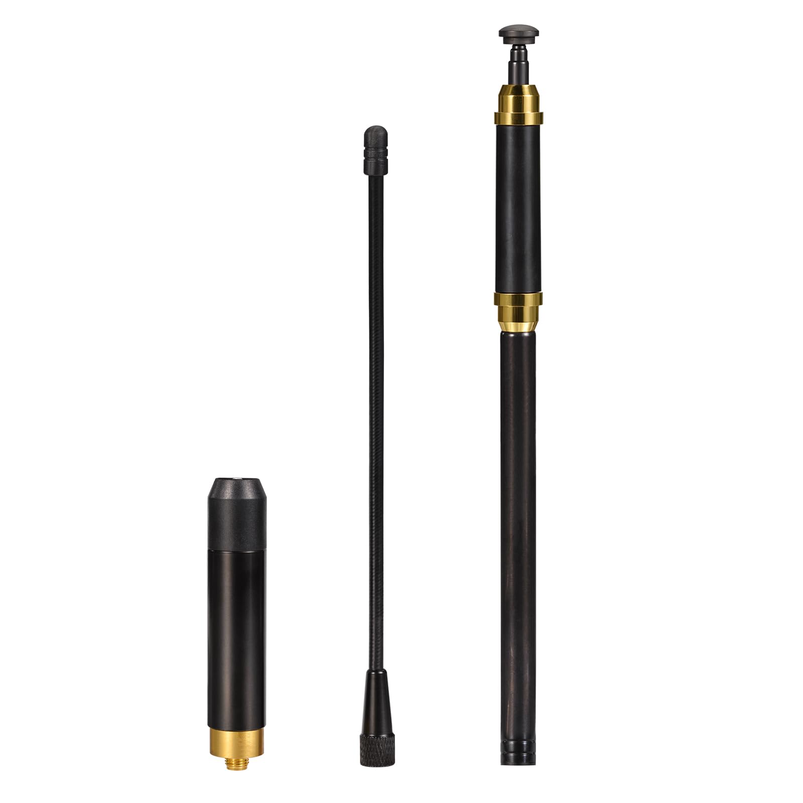 Eightwood Dual Band VHF UHF Antenne Ham Radio Antenne Teleskopantenne SMA Buchse 5,5dBi 136–174/400–470 MHz für Baofeng UV-5R UV-82 Quansheng Wouxun Ham Radio Walkie Talkie Two Way Radio