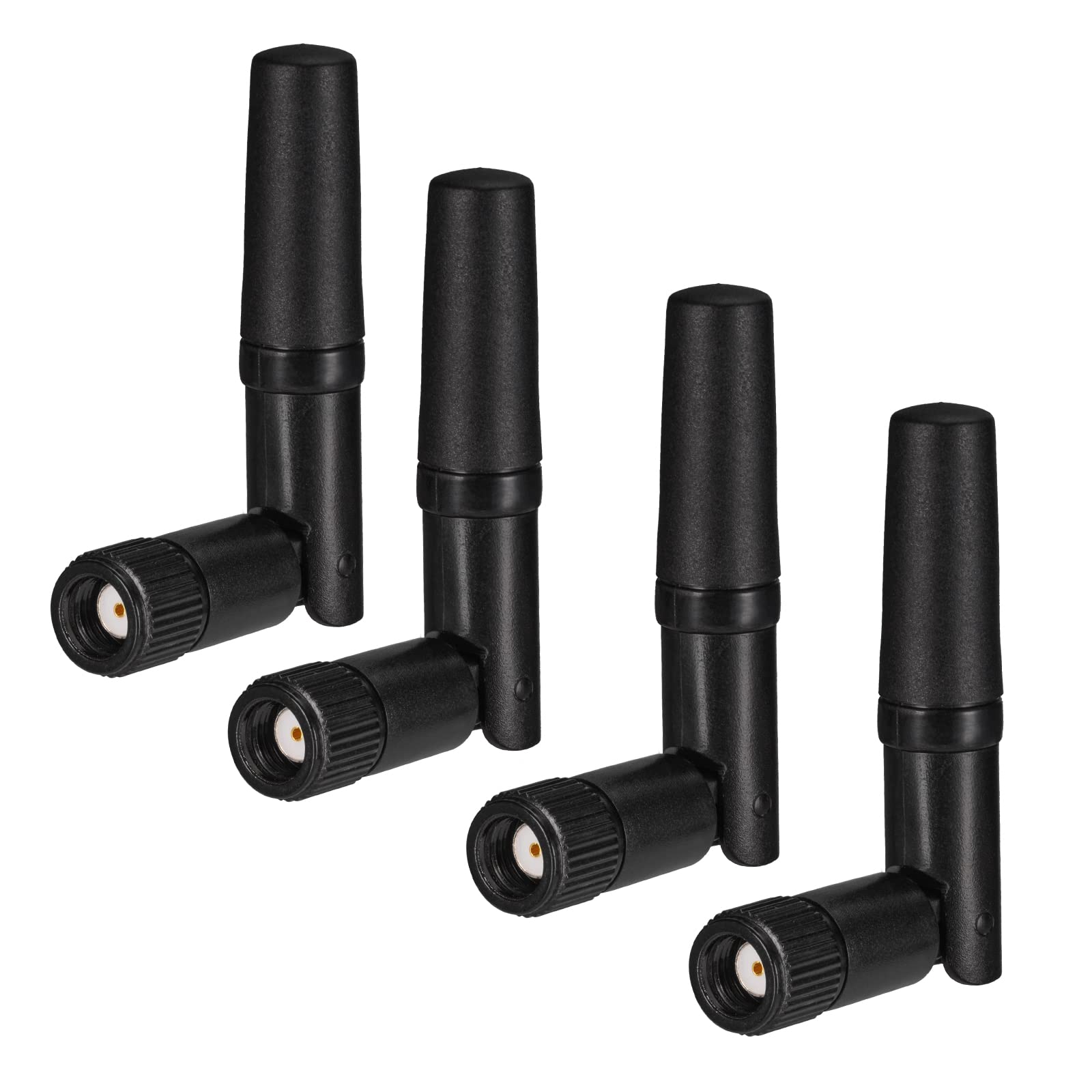 Eightwood WiFi Antenne Dualband 2.4 GHz 5.8 GHz RP SMA Antenne 4 Stück für PC Desktop Computer PCIe Karte FPV WLAN Router WLAN Netzwerkkarte usw.