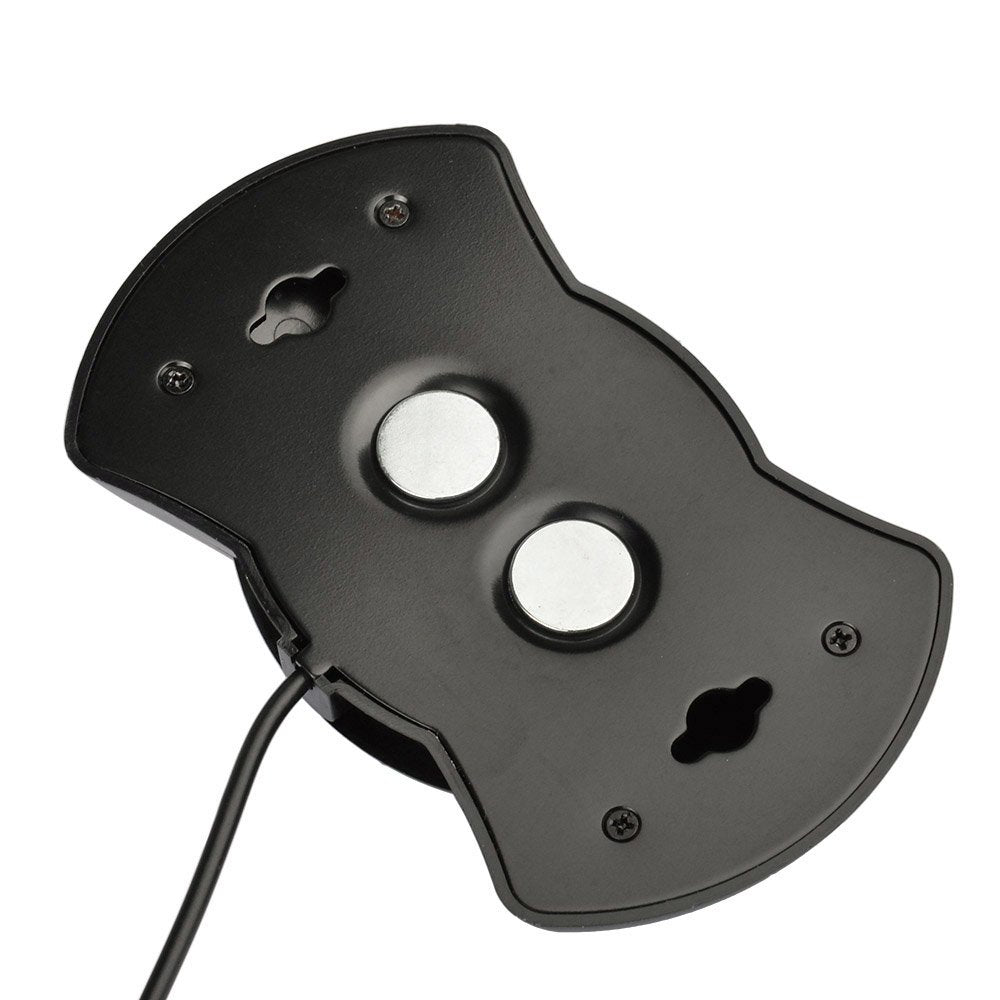 Eightwood RP SMA Antenne Magnetfuß WiFi Antenne Magnetfuß RP SMA Stecker auf RP SMA Buchse Verlängerung Kabel RP SMA Kabel RG174 2.5m für Wirelesse WiFi Router AV Sender Dlink Netgear Belkin MEHRWEG