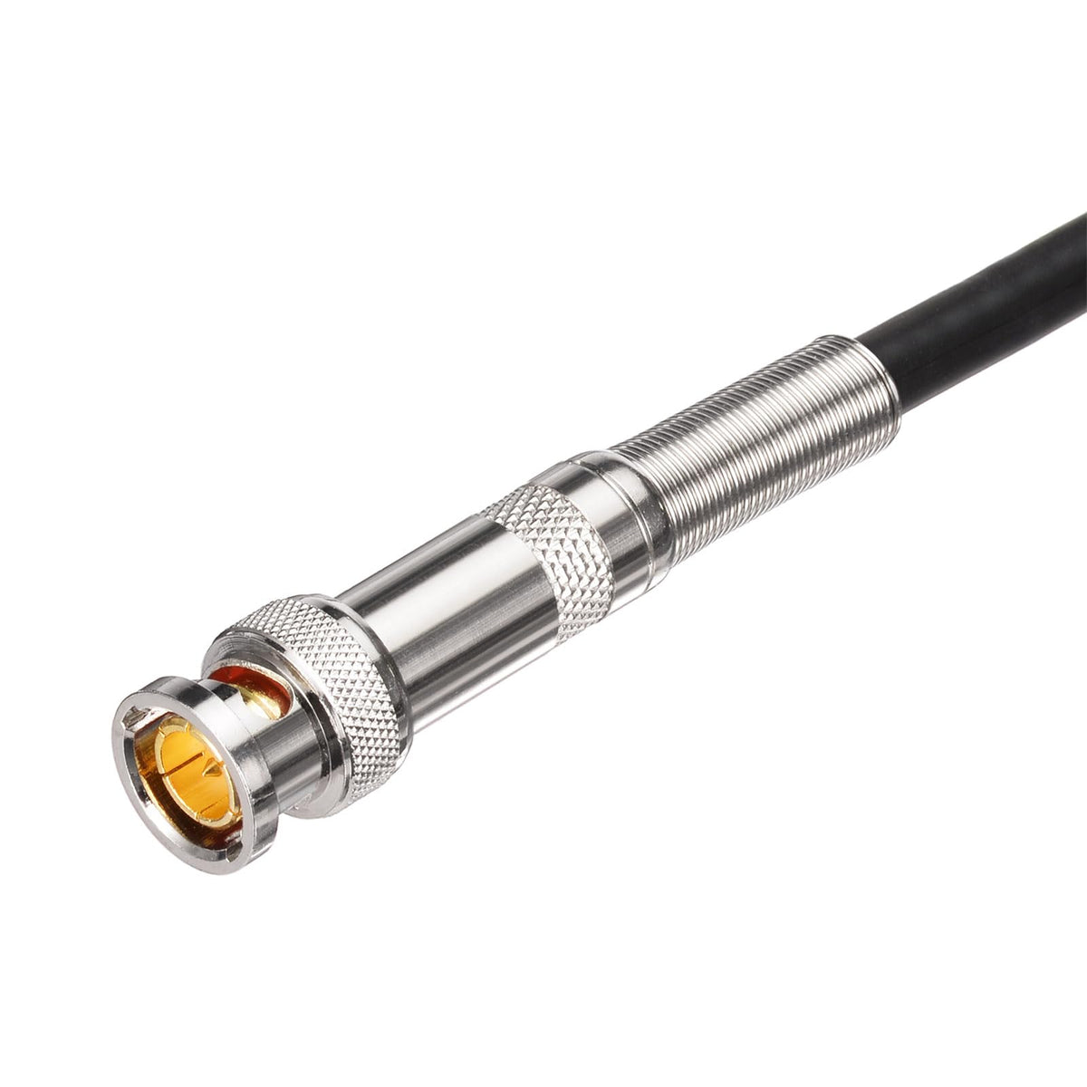 Eightwood 3,5 mm Audiokabel BNC Stecker auf 3,5 mm Stecker Power Audio Kabel 3,5mm 2M Verlängerung für BNC Antenne Tragbare Audiogeräte Digitalkameras Camcorder Tragbare DVD Player Stereo MEHRWEG