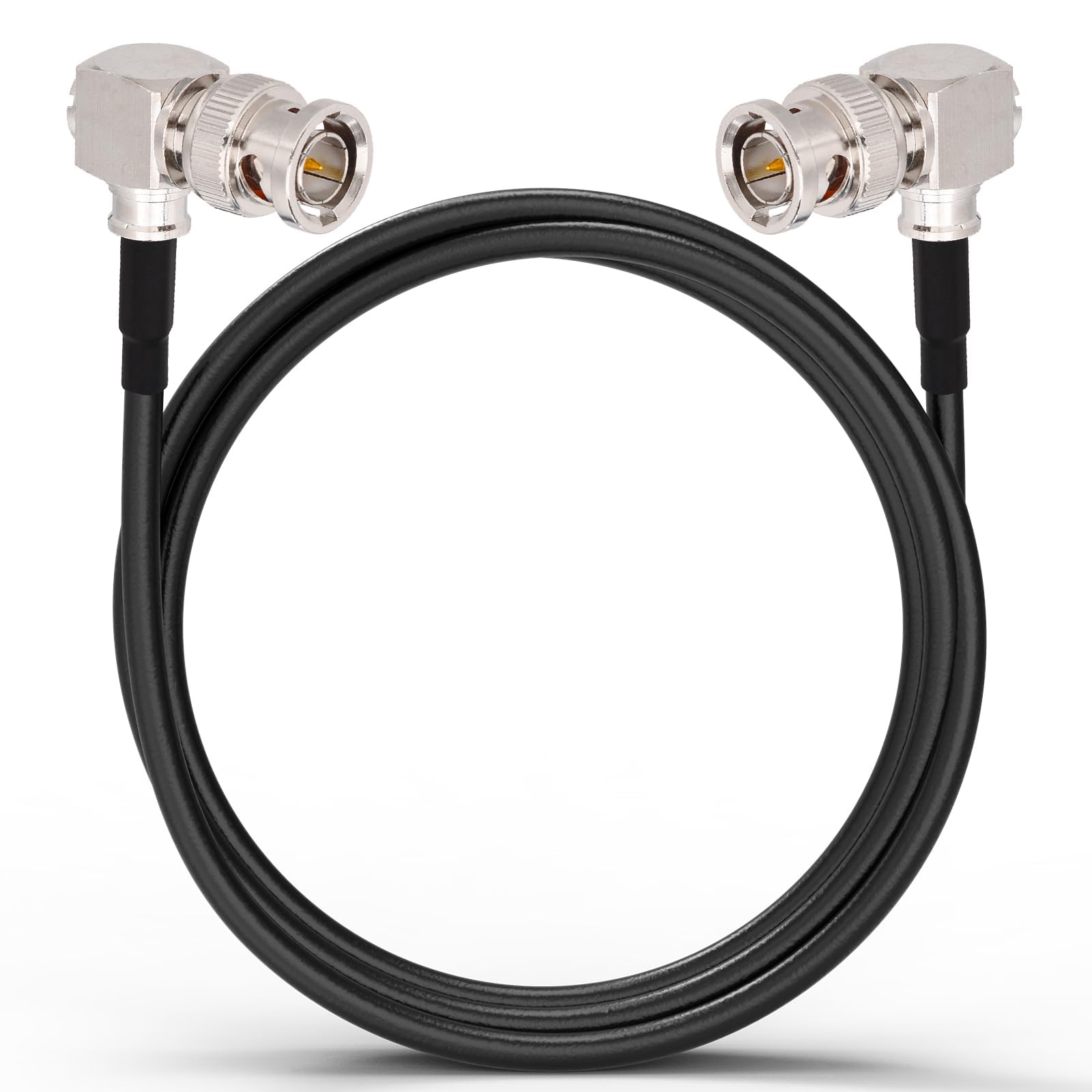 Eightwood 6G SDI Kabel BNC Kabel 300cm BNC Stecker auf Stecker 75 Ohm Cable - Belden 1855A Ultra Low Loss für 3G/HD-SDI/4K Übertragung Broadcast Kamera (SMPTE 292M/424M) Monitore