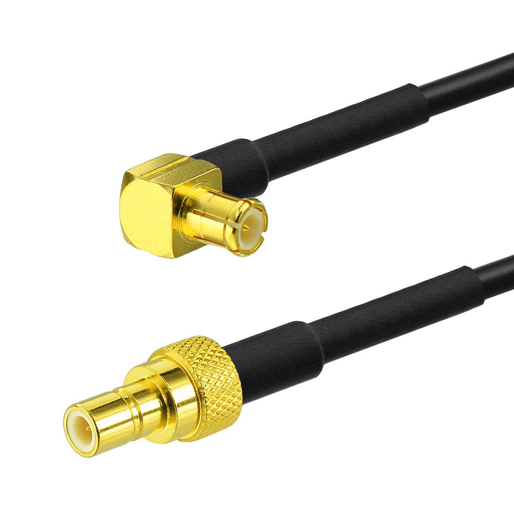 Eightwood DAB+ Antenne Adapter MCX Stecker auf SMB Adapter MCX Kabel RG174 40cm 1.3ft DAB Antenne Kabel für Blaupunkt Beat TechniSat Pioneer Sony Alpine MEHRWEG