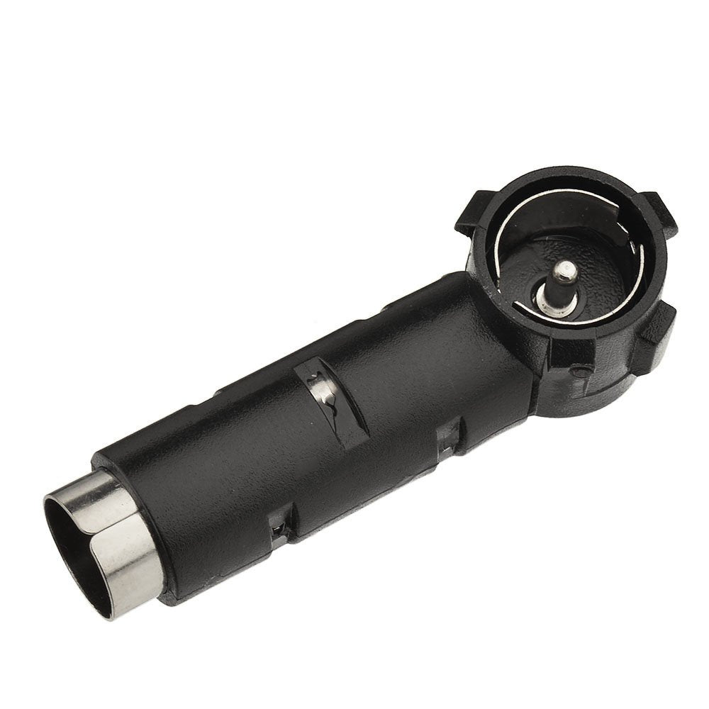 Eightwood Antenneadapter SMB Kabel Din Buchse auf Din Stecker(2din) auf SMB Stecker mit DIN-ISO Adapter RG174 30cm für AM/FM DAB Autoradio MEHRWEG