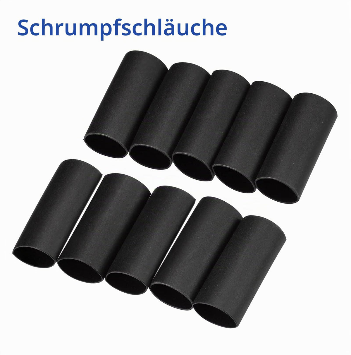 Eightwood BNC Crimp Stecker Adapter 10 Stück 50 Ohm SDI Stecker BNC Buchse Crimp Stecker Adapter für RG58 RG142 LMR195 Koaxialkabel
