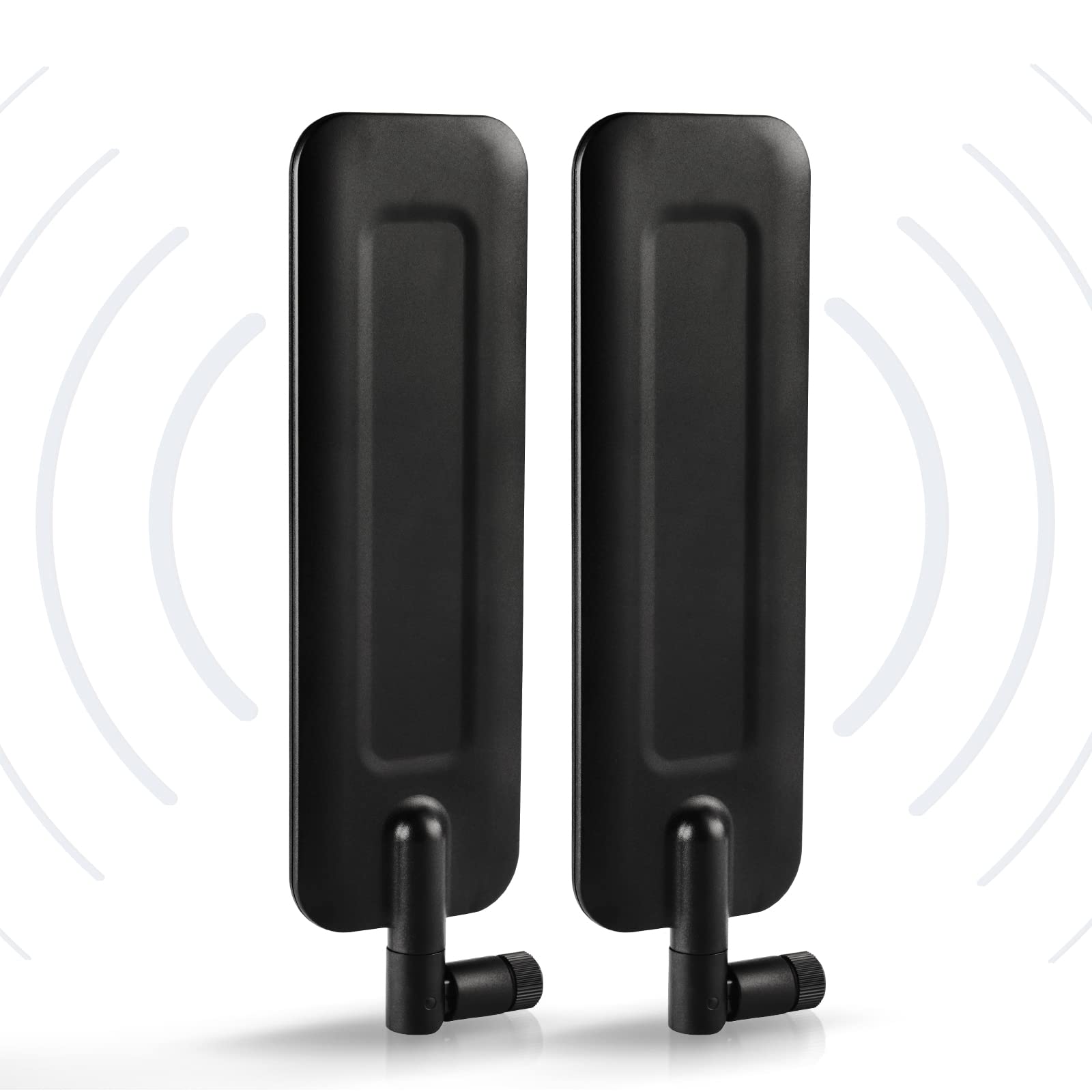 Eightwood Wide Band 4G LTE Dipole Antenna SMA Male Antenna (2-Pack) Compatible with Outdoor HCO Spartan Cellular Hunting Game Trail Cameras