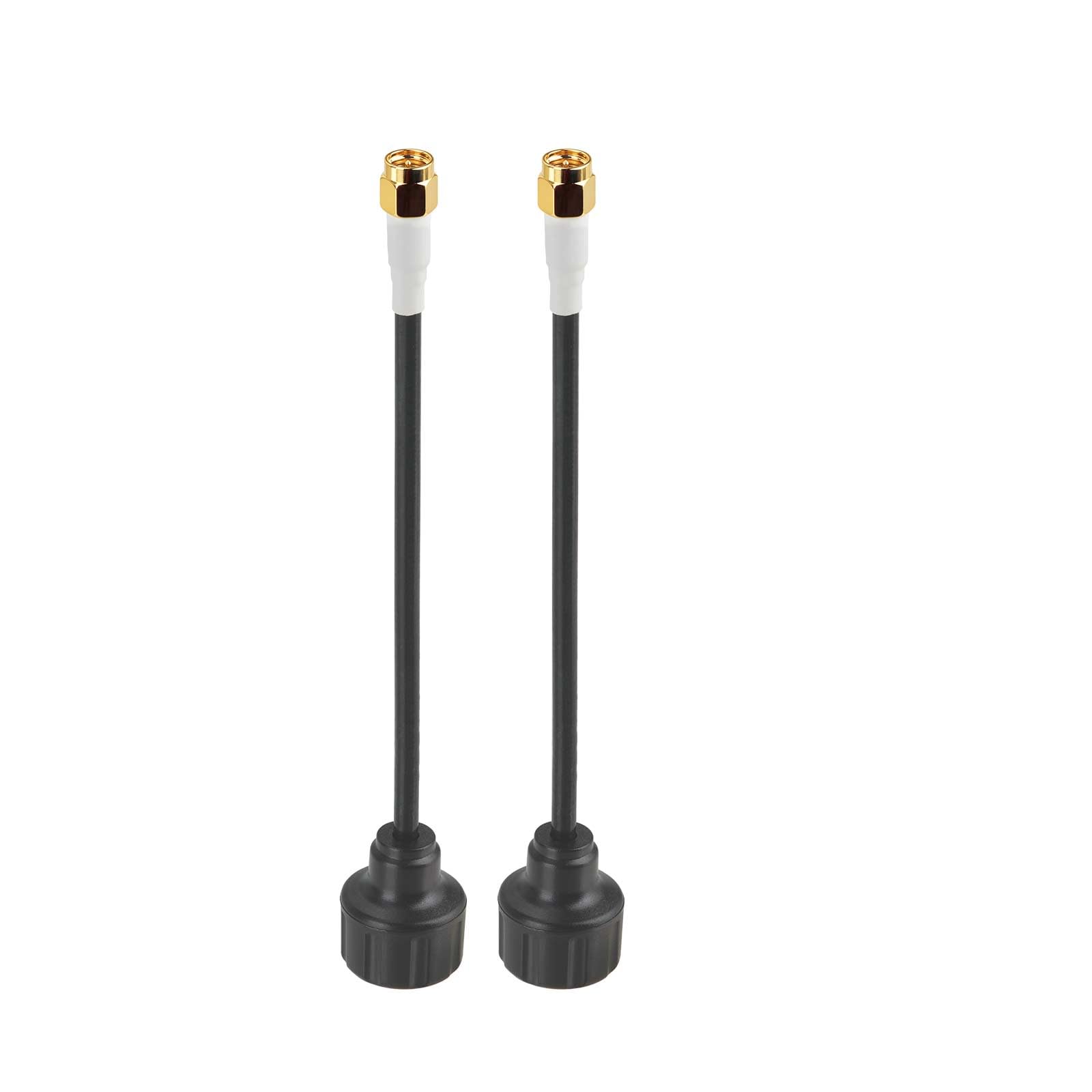 Eightwood 5dBi 5.8GHz FPV Antenna 2-Pack, SMA Male Antenna Long Range for FPV Racing Drone Quadcopeter TX/RX Goggles