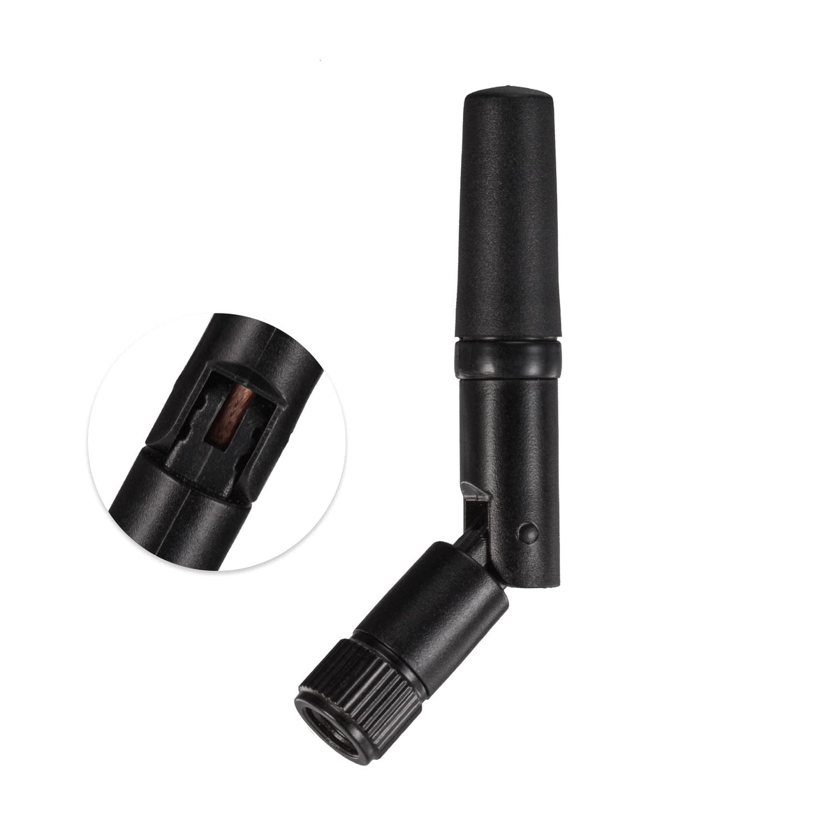 Eightwood Small WiFi Antenna 2.4GHz 5GHz Dual Band RP-SMA Antenna 4pcs for PC Desktop Computer PCIe Card WiFi Router Wireless Back Up Camera