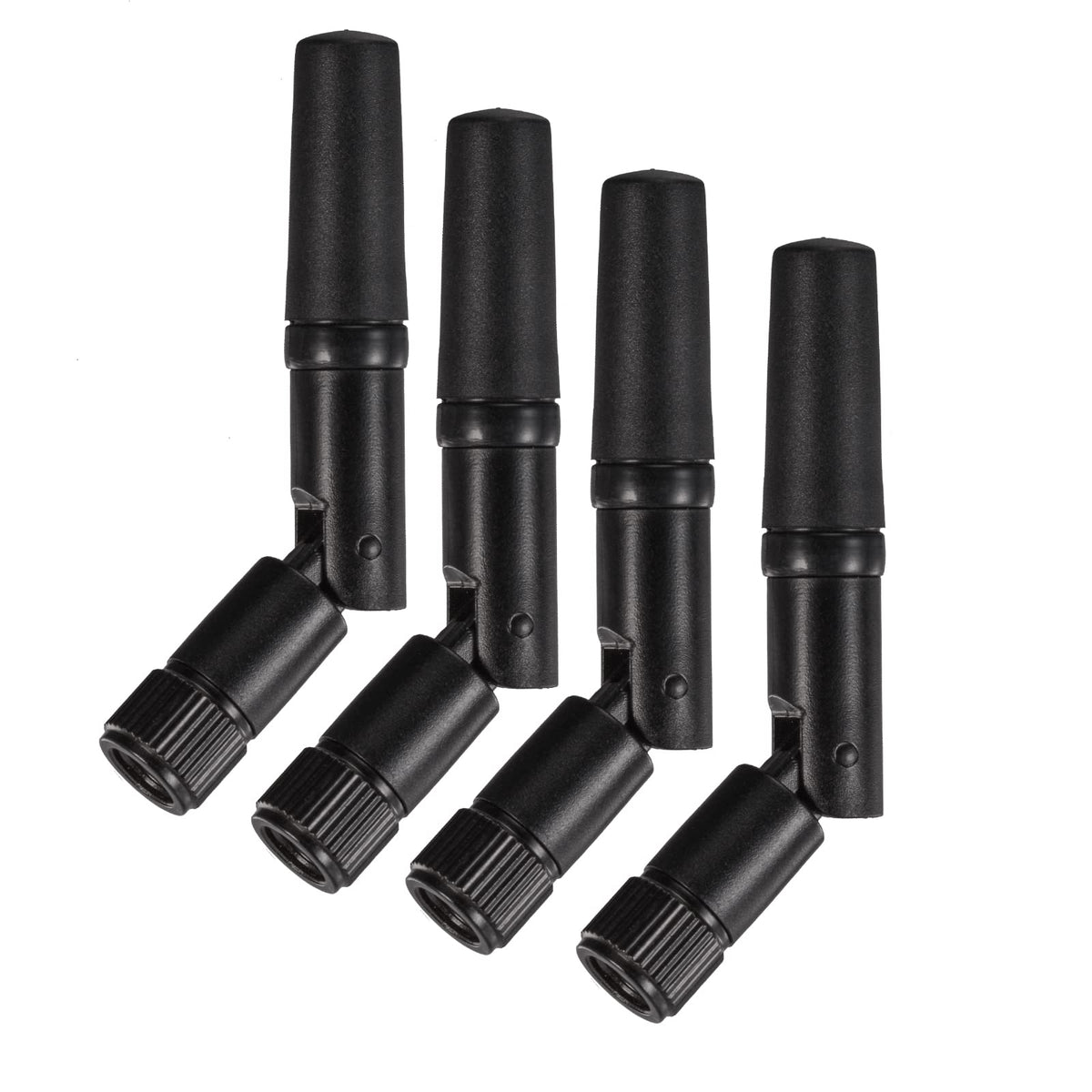 Eightwood Small WiFi Antenna 2.4GHz 5GHz Dual Band RP-SMA Antenna 4pcs for PC Desktop Computer PCIe Card WiFi Router Wireless Back Up Camera