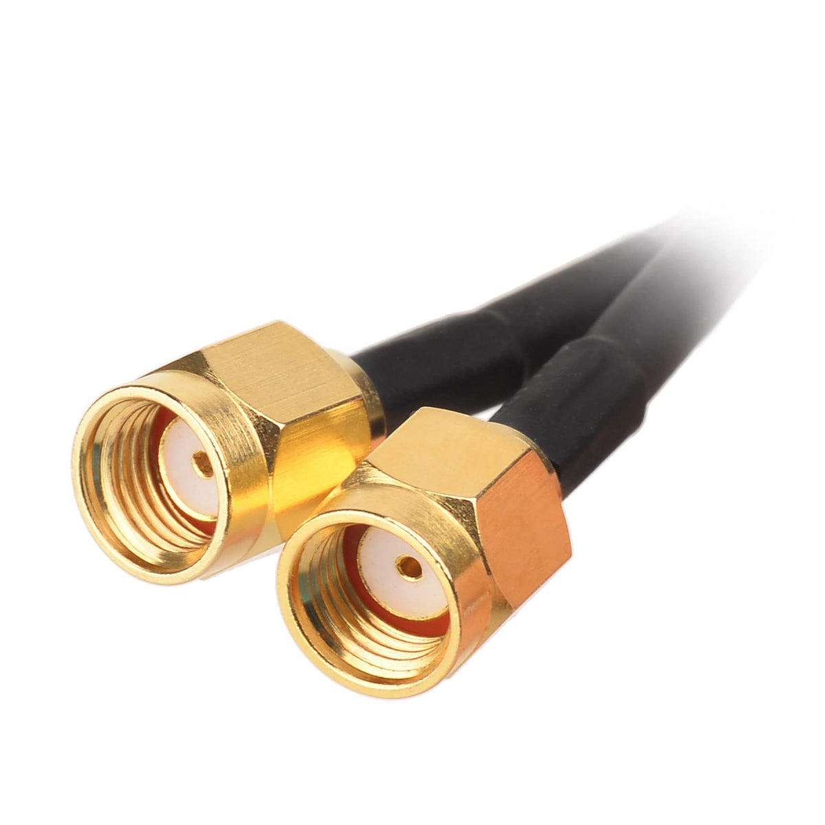 Eightwood WiFi Antenna with RP-SMA Male Connector, 2.4GHz 5GHz Dual Band Antenna Magnetic Base for PC Desktop Computer PCIe Bluetooth Card WiFi Router