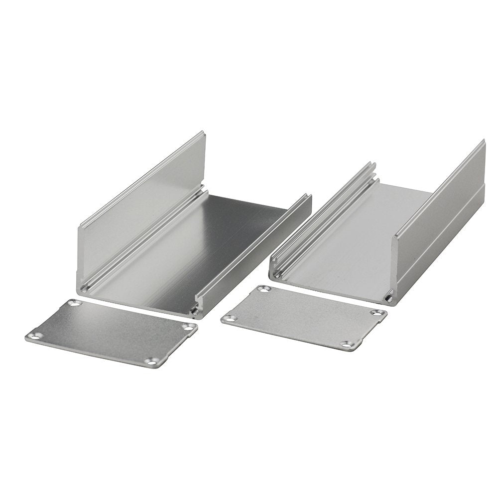 Eightwood Aluminum Project Enclosure Electronic Box DIY PCB Board Case Sliding Extrusion - 4.33 x 2.01 x 1.50 inch (LWH)