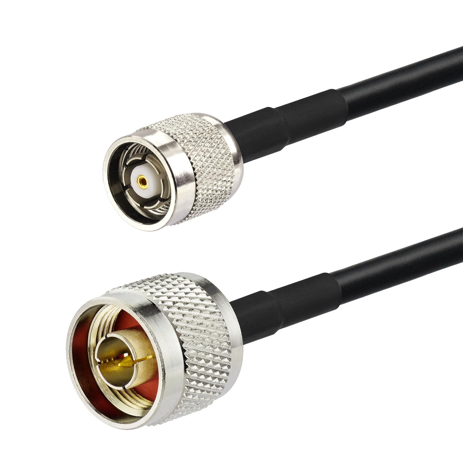 Eightwood N Male to RP-TNC Male Antenna Adapter RG58 Cable 3 Feet for Trimble TSC3 Antenna Wireless WiFi Router