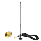 100MHz-1800MHz 1090MHz HF VHF UHF 5dBi SMA Male Magnetic Base Antenna for RTL SDR Software Defined Radio Aviation ADS-B Receiver USB Stick Dongle RF Explorer Handheld Spectrum Analyzer