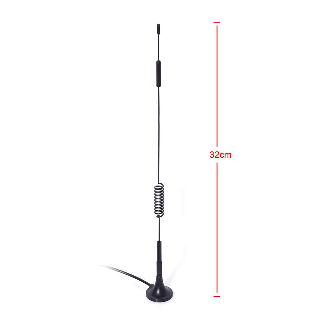 4G LTE 7dBi Magnetic Base External TS9 Antenna (2-Pack) Compatible with Verizon AT&T T-Mobile Sprint Netgear MiFi Mobile Hotspot Router USB Modem Jetpack AirCard AC791L AC815S AC770S LB1120