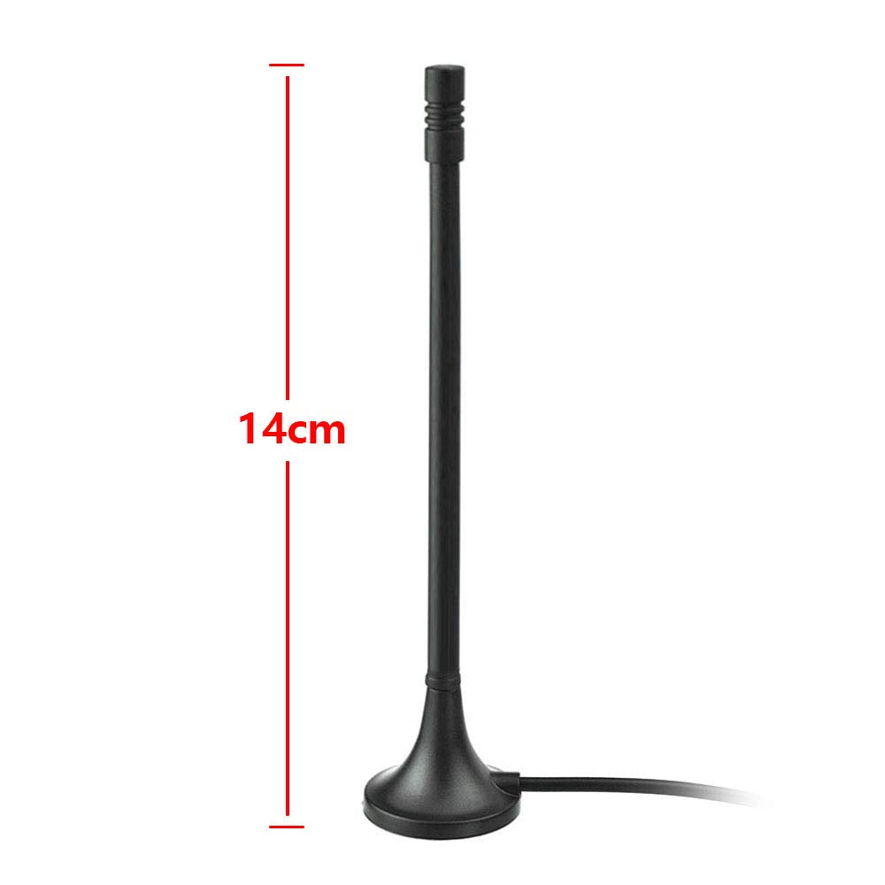 4G LTE 3dBi Magnetic Base SMA Male Antenna Compatible with Verizon AT&T T-Mobile Sprint Huawei Netgear 4G Wireless Router Gateway Mobile Cell Phone Signal Booster Repeater Cellular Amplifier