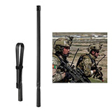 Dual Band VHF UHF 136-520MHz Foldable CS Tactical SMA Female Ham Radio Antenna Compatible with Kenwood Baofeng BF-F8HP UV-5R UV-82 BF-888S Handheld CB Ham Radio Two Way Radio Walkie Talkie