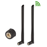 4G LTE 5dBi SMA Male Antenna (2-Pack) for Verizon AT&T T-Mobile Sprint Huawei Netgear Sierra 4G Wireless Router Gateway Modem Mobile Cell Phone Signal Booster Cellular Amplifier Trail Camera