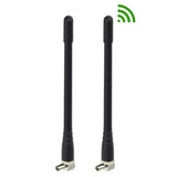 4G LTE 3dBi Black External TS9 Antenna (2-Pack) Compatible with Verizon AT&T T-Mobile Sprint Netgear Huawei MiFi Mobile WiFi Hotspot Router USB Modem Jetpack AirCard AC791L 6620L AC815S AC770S