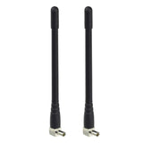 4G LTE 3dBi Black External TS9 Antenna (2-Pack) Compatible with Verizon AT&T T-Mobile Sprint Netgear Huawei MiFi Mobile WiFi Hotspot Router USB Modem Jetpack AirCard AC791L 6620L AC815S AC770S