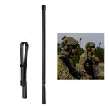 Dual Band VHF UHF 136-520MHz Foldable CS Tactical SMA Female Ham Radio Antenna Compatible with Kenwood Baofeng BF-F8HP UV-5R UV-82 BF-888S Handheld CB Ham Radio Two Way Radio Walkie Talkie