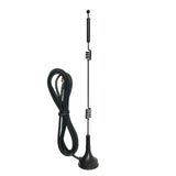 Dual Band WiFi 2.4GHz 5GHz 5.8GHz 9dBi Magnetic Base RP-SMA Male Antenna (2-Pack) for Wireless USB Mini PCI Express WiFi Adapter PCIE Network Card WiFi Router Booster Extender Security Camera