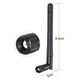 WiFi Antenna RPSMA 2.4G / 5G Antenna 3dBi Dual-Frequency Wifi Antenna RP SMA Wlan Antenna 2 Pieces Compatible for Wifi Card Wifi router Wireless PCI Cards Bluetooth ZigBee