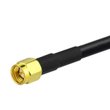 Low Loss N Male to SMA Male Connectors with RG58 Coax Extension Cable （3 ft,1M） for Ham CB Radio ADS-B GSM 3G 4G Antenna Router