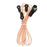 75 Ohm FM Dipole Antenna and AM Loop Antenna Compatible with Denon Pioneer Onkyo Yamaha Marantz Indoor Radio Bluetooth Stereo Receiver AV Audio Vedio Home Theater Receiver Power Amplifier