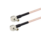SMA Female to Dual TS9 Connector V-Shape 4G LTE Antenna Adapter Cable Compatible with Verizon AT&T T-Mobile Sprint Netgear MiFi Mobile Hotspot USB Modem Jetpack AirCard AC791L 6620L AC770S